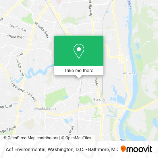 Acf Environmental map