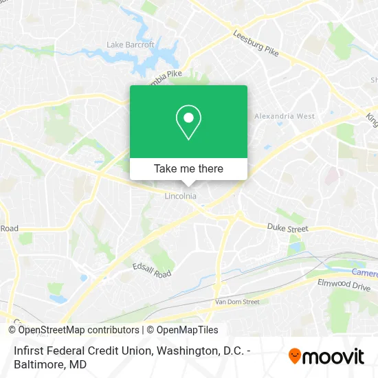 Infirst Federal Credit Union map