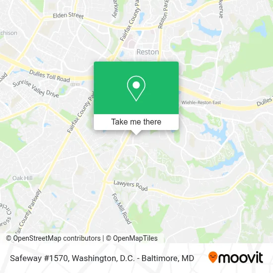 Safeway #1570 map