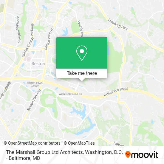 The Marshall Group Ltd Architects map