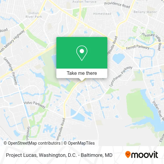 Project Lucas map