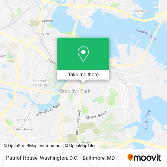 Patriot House map