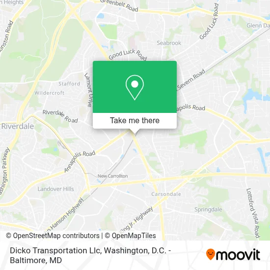 Dicko Transportation Llc map