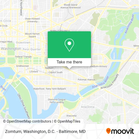 Zomtum map