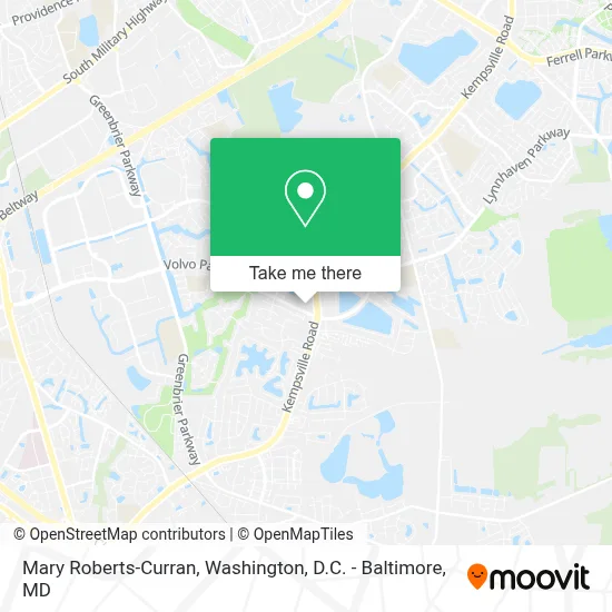 Mary Roberts-Curran map