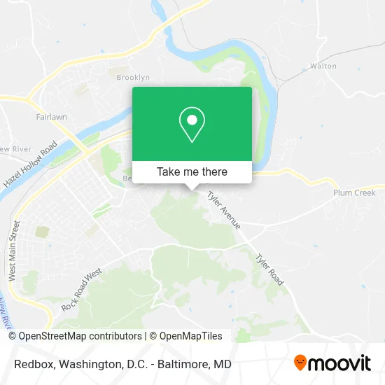 Redbox map