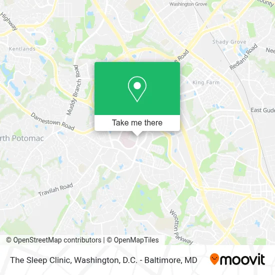 The Sleep Clinic map