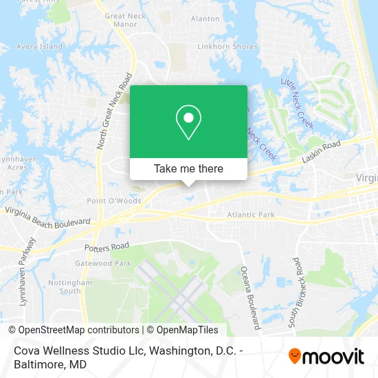 Cova Wellness Studio Llc map