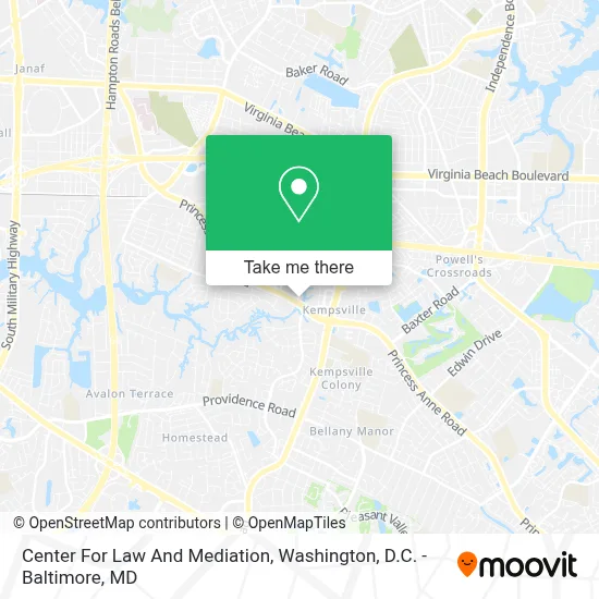 Center For Law And Mediation map