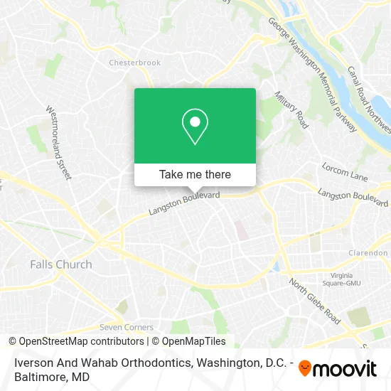 Iverson And Wahab Orthodontics map
