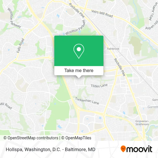 Hollspa map