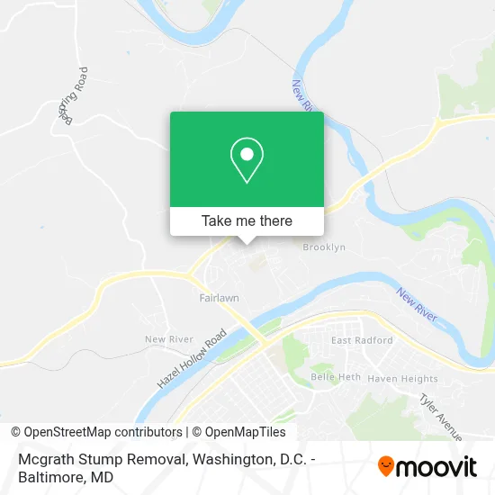 Mcgrath Stump Removal map