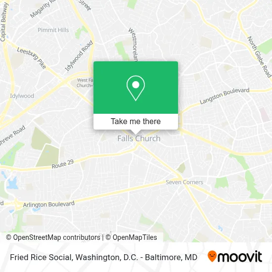 Fried Rice Social map