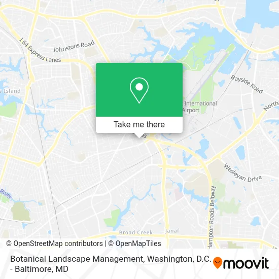 Botanical Landscape Management map