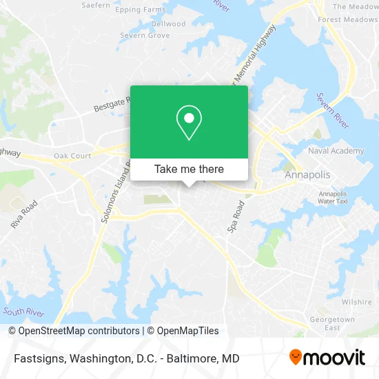Fastsigns map