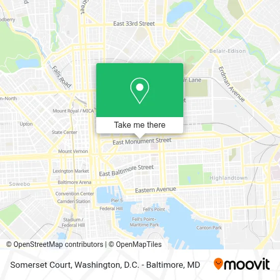 Somerset Court map