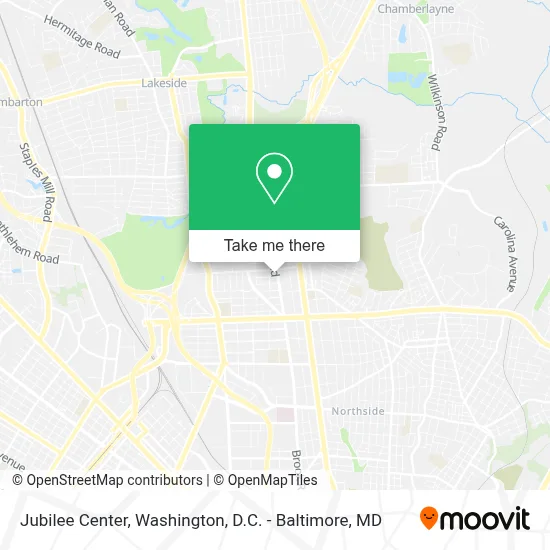 Jubilee Center map