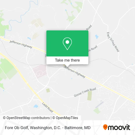 Fore Ob Golf map