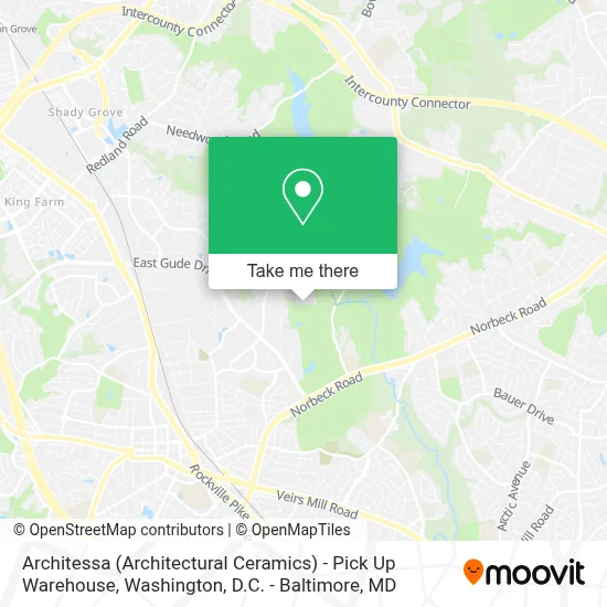 Architessa (Architectural Ceramics) - Pick Up Warehouse map