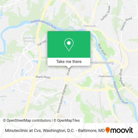 Minuteclinic at Cvs map