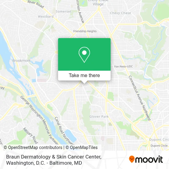Braun Dermatology & Skin Cancer Center map
