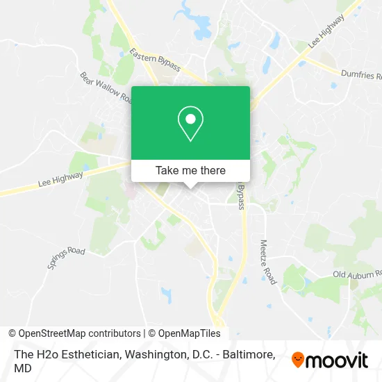 The H2o Esthetician map