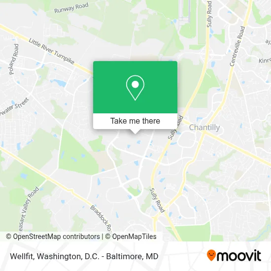 Wellfit map