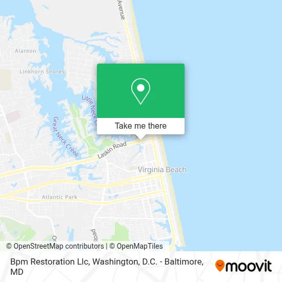 Bpm Restoration Llc map