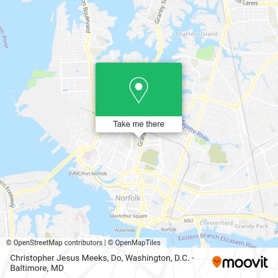 Christopher Jesus Meeks, Do map