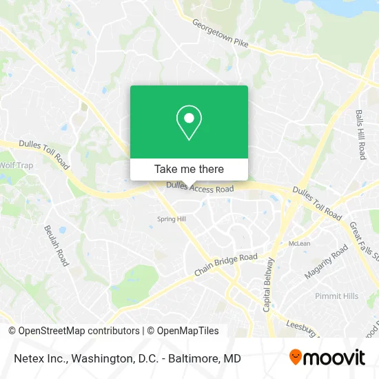 Netex Inc. map