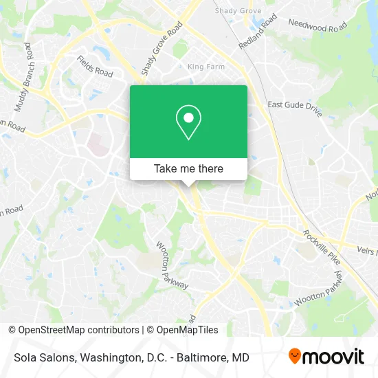 Sola Salons map