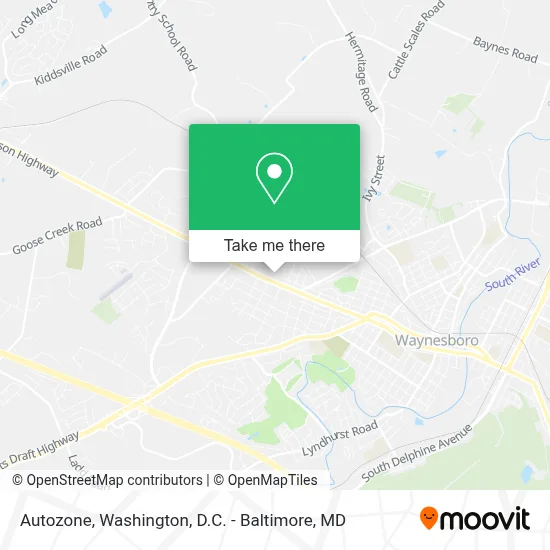 Autozone map