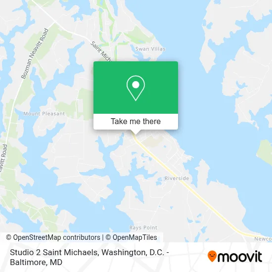 Studio 2 Saint Michaels map