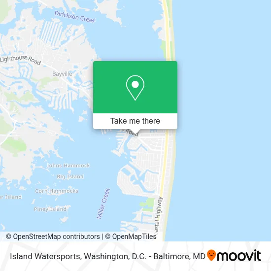 Island Watersports map