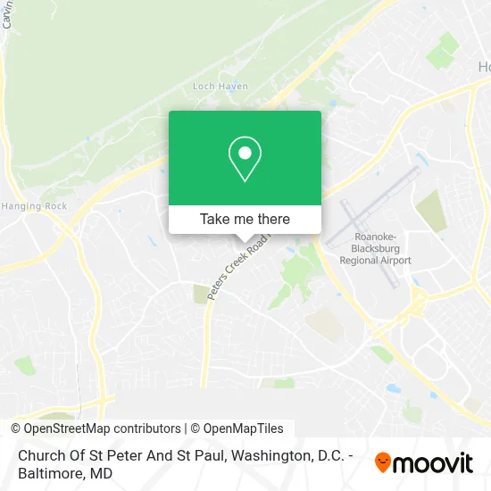Church Of St Peter And St Paul map
