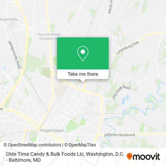 Olde Time Candy & Bulk Foods Llc map