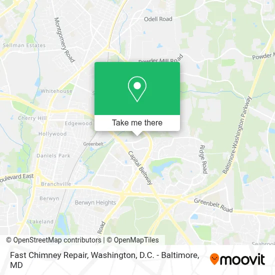 Fast Chimney Repair map