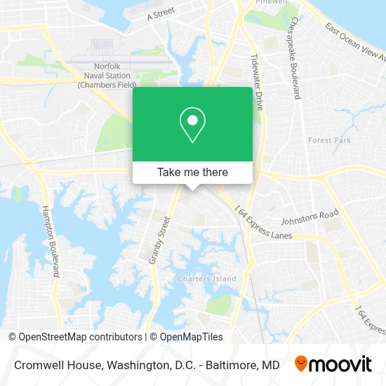 Cromwell House map