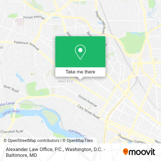 Alexander Law Office, P.C. map