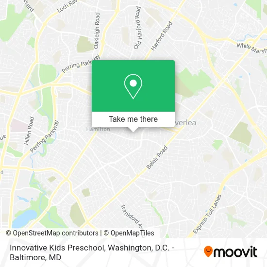 Innovative Kids Preschool map