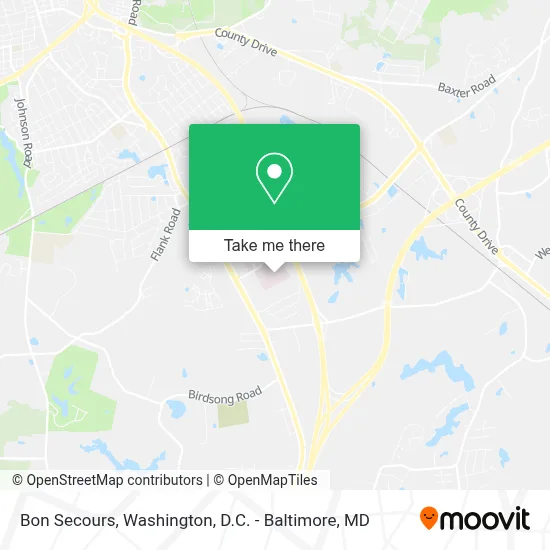 Bon Secours map