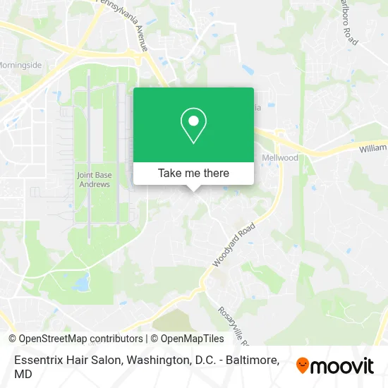 Essentrix Hair Salon map