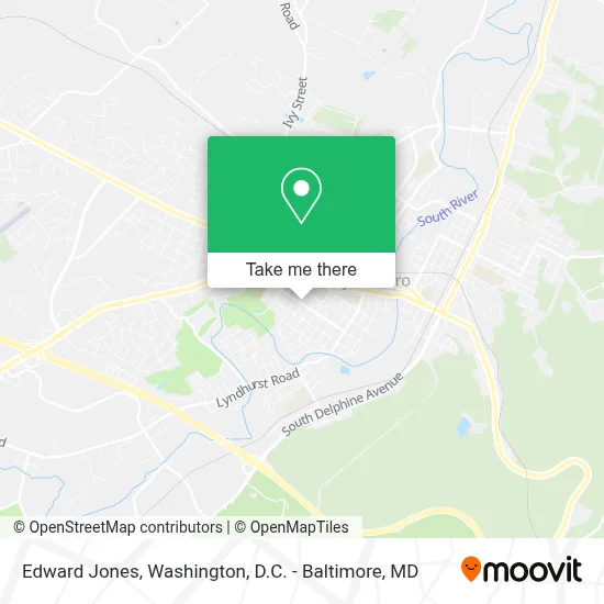 Edward Jones map