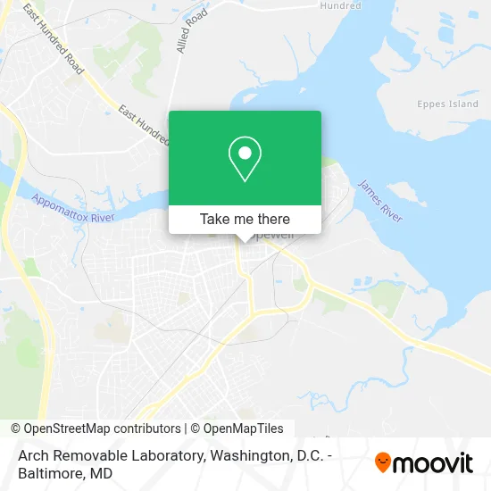 Arch Removable Laboratory map