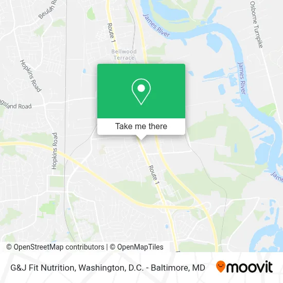 G&J Fit Nutrition map