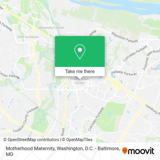 Motherhood Maternity map