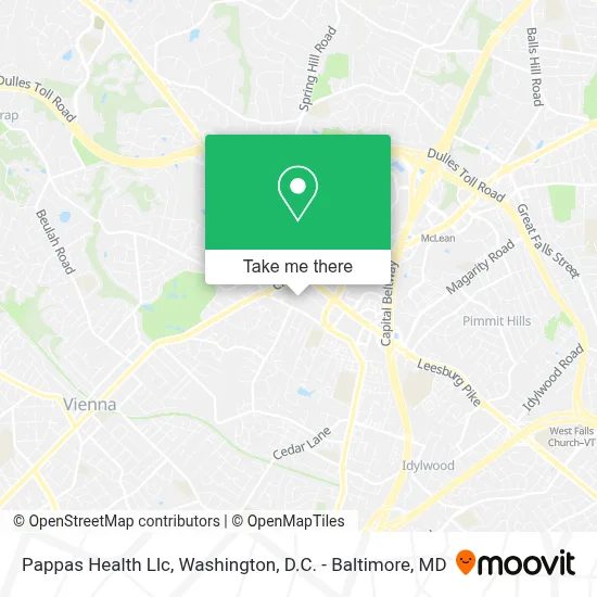 Pappas Health Llc map