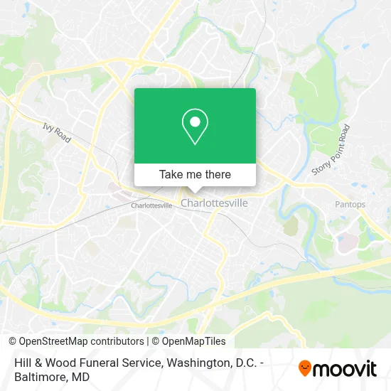 Hill & Wood Funeral Service map