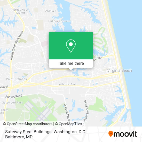 Safeway Steel Buildings map