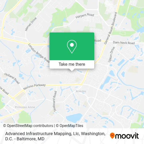 Advanced Infrastructure Mapping, Llc map